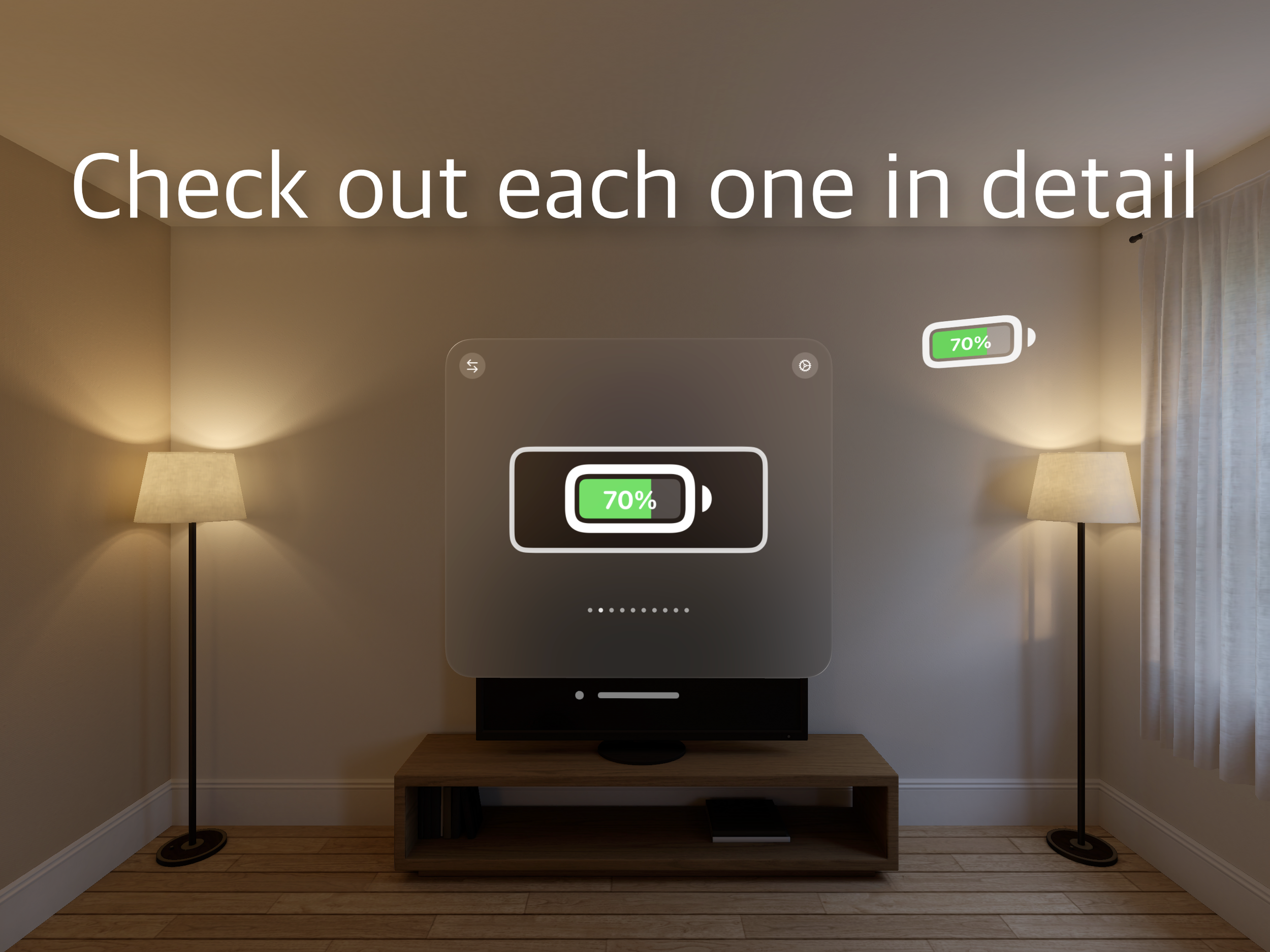 Hoverly floating widgets